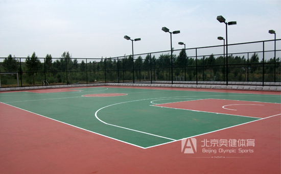 籃球場(chǎng)塑膠地面