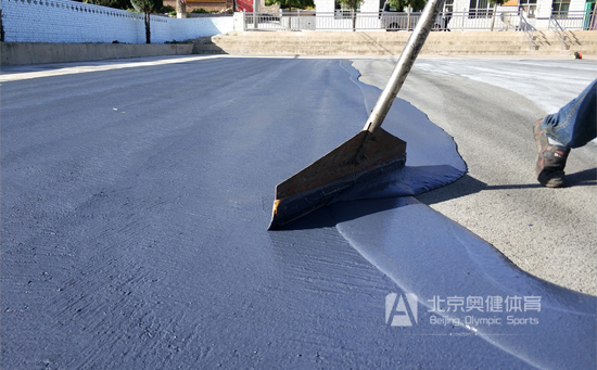丙烯酸球場(chǎng)面層涂料施工