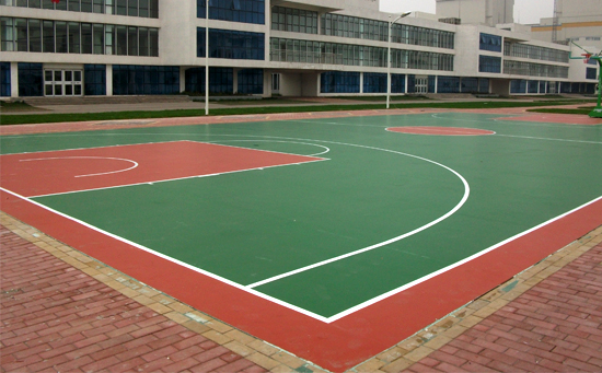決定硅pu籃球場價格是場地基礎情況