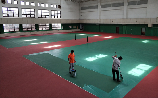 籃球場地坪漆施工一般報(bào)價(jià)為：10-20元/平方米不等