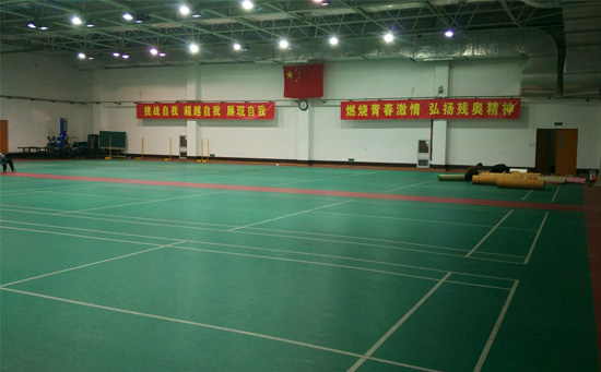 pvc運(yùn)動(dòng)地板羽毛球場地面