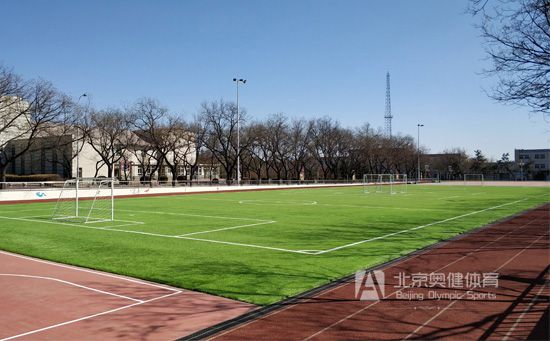 北京足球場施工工程案例之昌平某部運動場